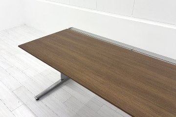 【3段ワゴンセット】 オカムラ 中古 平机 プロステージクレスト 中古デスク 中古机 中古オフィス家具 1600/700/720の画像