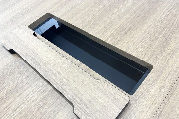 オカムラ ラティオ 中古 大型会議テーブル 幅4800 ミーティングテーブル 会議机 中古オフィス家具 4800/1500/720の画像