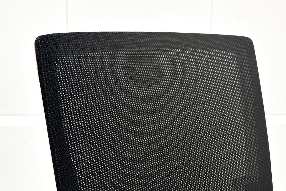 ヴェントチェア イトーキ Vento 2018年製 中古 OAチェア オフィスチェア 中古オフィス家具 KE-837JB-ZWT1 ブラックの画像
