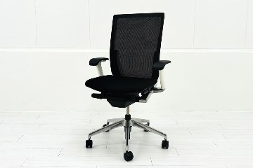 ヴェントチェア イトーキ Vento 2018年製 中古 OAチェア オフィスチェア 中古オフィス家具 KE-837JB-ZWT1 ブラックの画像