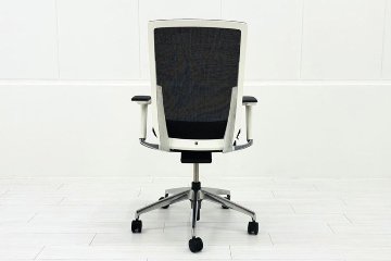 ヴェントチェア イトーキ Vento 2018年製 中古 OAチェア オフィスチェア 中古オフィス家具 KE-837JB-ZWT1 ブラックの画像