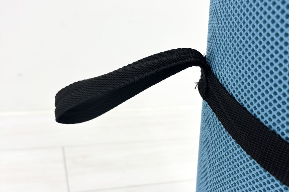 ウィルクハーン スタンドアップ Wilkhahn Stand-up ミーティングチェア 多目的チェア スツール 中古オフィス家具 ライトブルーの画像