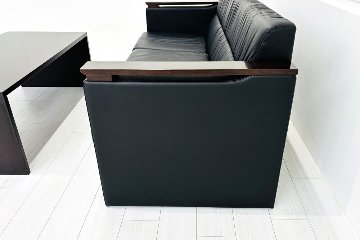 イトーキ 【4点セット】 応接セット 応接家具 中古 応接ソファ 応接ソファー 中古オフィス家具の画像
