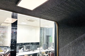 フラメリー 遮音ブース Framery 中古 フルクローズ型ワークブース スチールケース i2i アイ･ツー･アイ 個室防音ブース 中古オフィス家具 2200/1200/2210の画像