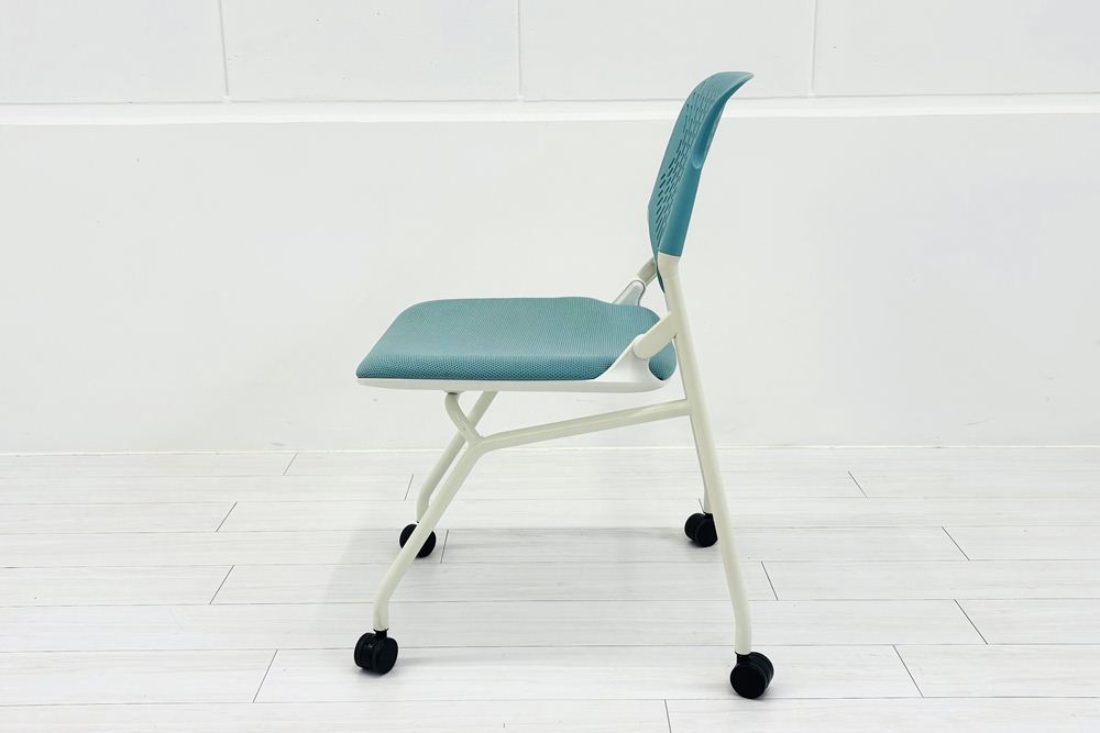 ルナチェア ミーティングチェア オカムラ セージ | 中古オフィス家具