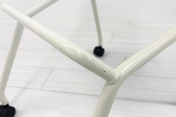ルナチェア オカムラ 中古 ミーティングチェア ネスティングチェア 会議椅子 中古オフィス家具 81S1DA セージの画像