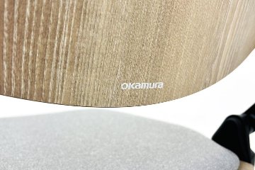 オカムラ ライブス ネスティングチェア 中古 【4脚セット】 Lives Nesting Chair ミーティングチェア 会議椅子 中古オフィス家具の画像