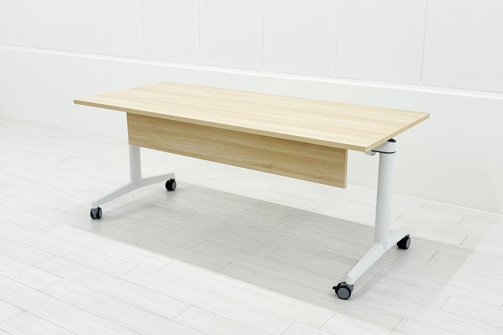 Steelcase FlipTop Twin 中古 ミーティングテーブル フリップトップ・ツイン スチールケース 中古オフィス家具 1800/800/740の画像