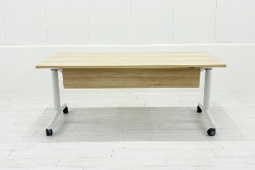 Steelcase FlipTop Twin 中古 ミーティングテーブル フリップトップ・ツイン スチールケース 中古オフィス家具 1800/800/740の画像