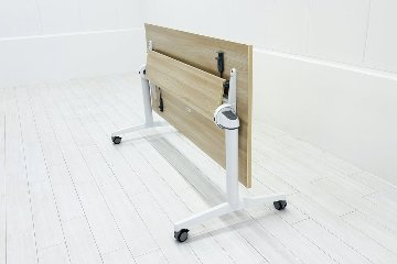 Steelcase FlipTop Twin 中古 ミーティングテーブル フリップトップ・ツイン スチールケース 中古オフィス家具 1800/800/740の画像