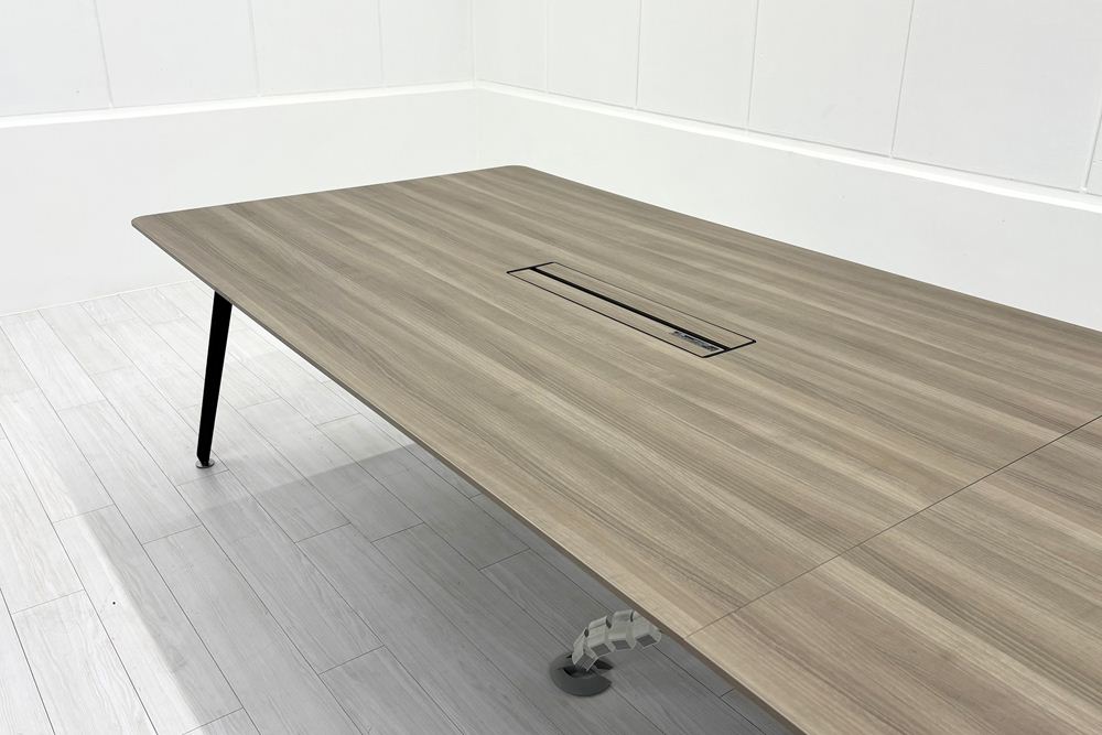 OKAMURA PRECEDE オカムラ プリシード 中古 大型会議テーブル ミーティングテーブル 中古オフィス家具 4000/1200/720の画像