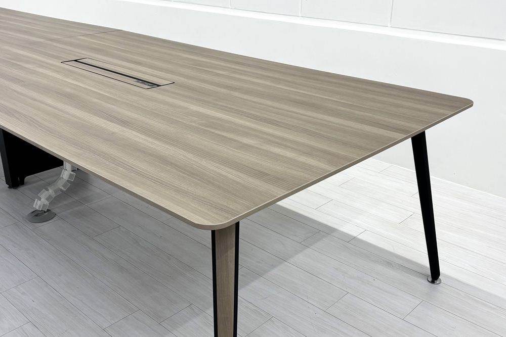 OKAMURA PRECEDE オカムラ プリシード 中古 大型会議テーブル ミーティングテーブル 中古オフィス家具 4000/1200/720の画像