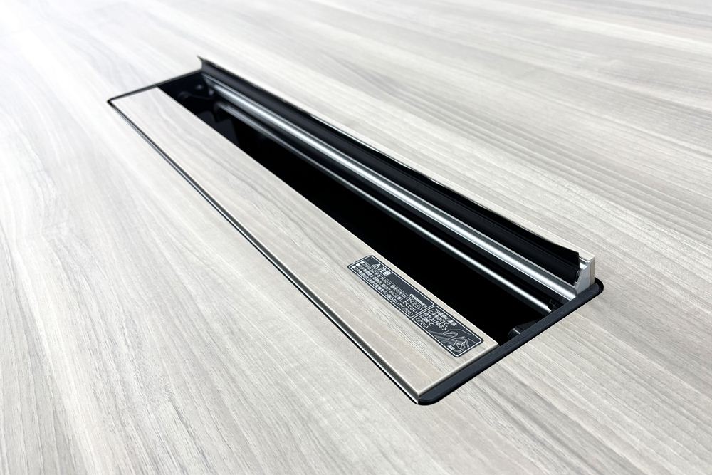OKAMURA PRECEDE オカムラ プリシード 中古 大型会議テーブル ミーティングテーブル 中古オフィス家具 4000/1200/720の画像