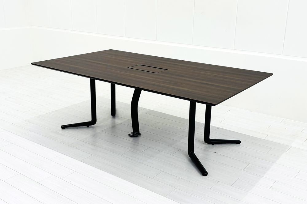 オカムラ ラティオ3 中古 RATIO 小型会議テーブル ミーティングテーブル ワークテーブル 中古オフィス家具 2100/1200/720の画像