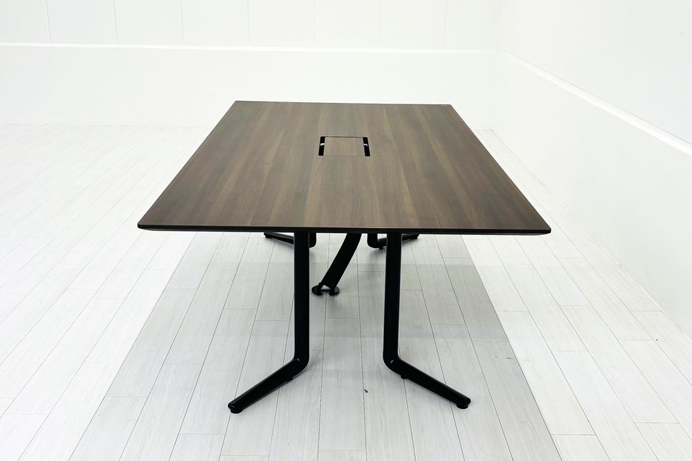 オカムラ ラティオ3 中古 RATIO 小型会議テーブル ミーティングテーブル ワークテーブル 中古オフィス家具 2100/1200/720の画像