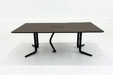 オカムラ ラティオ3 中古 RATIO 小型会議テーブル ミーティングテーブル ワークテーブル 中古オフィス家具 2100/1200/720の画像