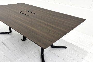 オカムラ ラティオ3 中古 RATIO 小型会議テーブル ミーティングテーブル ワークテーブル 中古オフィス家具 2100/1200/720の画像