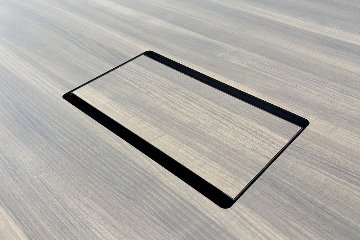 オカムラ ラティオ3 中古 RATIO 小型会議テーブル ミーティングテーブル ワークテーブル 中古オフィス家具 2100/1200/720の画像