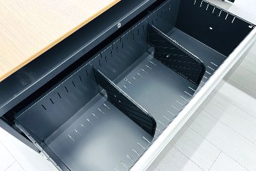 【ポリッシュ脚ピカピカ磨き有！】 SAIBI コクヨ サイビ L型デスク 中古 エグゼクティブデスク マネージメントデスク 中古オフィス家具 1900/1800/720の画像