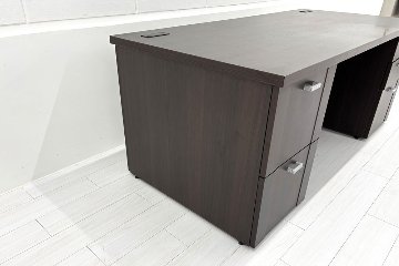 コクヨ マネージメントデスク 役員デスク 中古 両袖机 幅1800 S350シリーズ 役員家具 中古オフィス家具 1800/850/720の画像