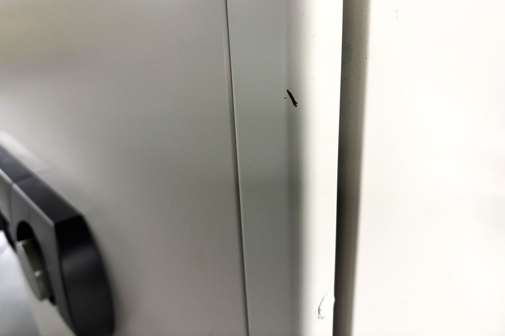 コクヨ ダイヤル式 オフィス用耐火金庫 カギ付き 中古 中古オフィス家具 業務用耐火金庫 650/650/1040の画像