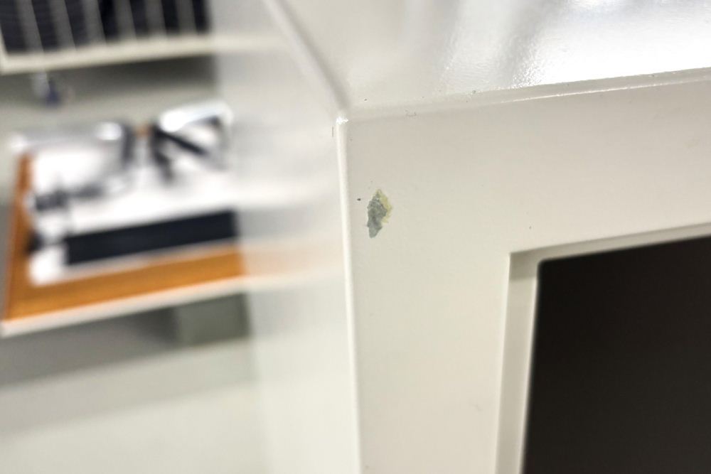 コクヨ ダイヤル式 オフィス用耐火金庫 カギ付き 中古 中古オフィス家具 業務用耐火金庫 650/650/1040の画像
