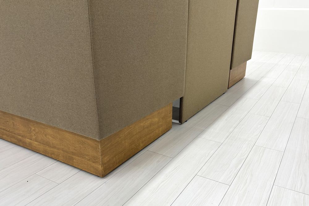 ソファブース イトーキ ノットワーク 中古 knot Work セミクローズ型 中古オフィス家具 2350/1850/1300の画像