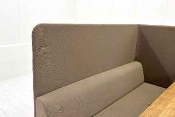 ソファブース イトーキ ノットワーク 中古 knot Work セミクローズ型 中古オフィス家具 2350/1850/1300の画像