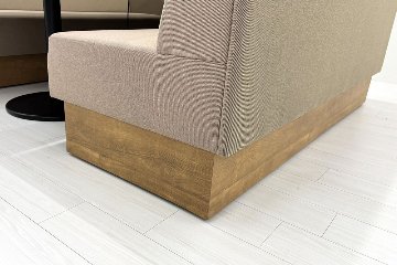 ソファブース イトーキ ノットワーク 中古 knot Work セミクローズ型 中古オフィス家具 2350/1850/1300の画像