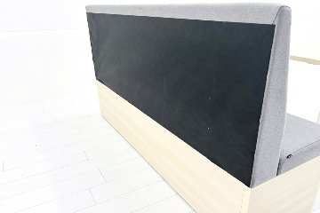 【3点セット】 対面ブース ファミレスソファ オカムラ ブレスタ 中古 ミーティングブース 中古オフィス家具の画像