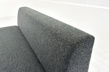 コクヨ デイズオフィス ワイヤードソファー 中古 デイズバウンダリー 3Pソファ DAYS OFFICE 中古オフィス家具 1500/740/730 グレーの画像