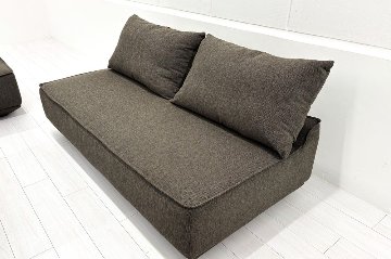 【5点セット】 コクヨ リクライニングソファー メッティ METTI 中古 中古オフィス家具 ブラウン系色 定価122万の画像