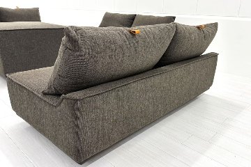 【5点セット】 コクヨ リクライニングソファー メッティ METTI 中古 中古オフィス家具 ブラウン系色 定価122万の画像