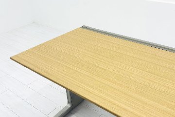 インクルード 平机 幅1400 中古 平デスク イトーキ 中古机 平デスク 事務机 中古オフィス家具 1400/660/720の画像