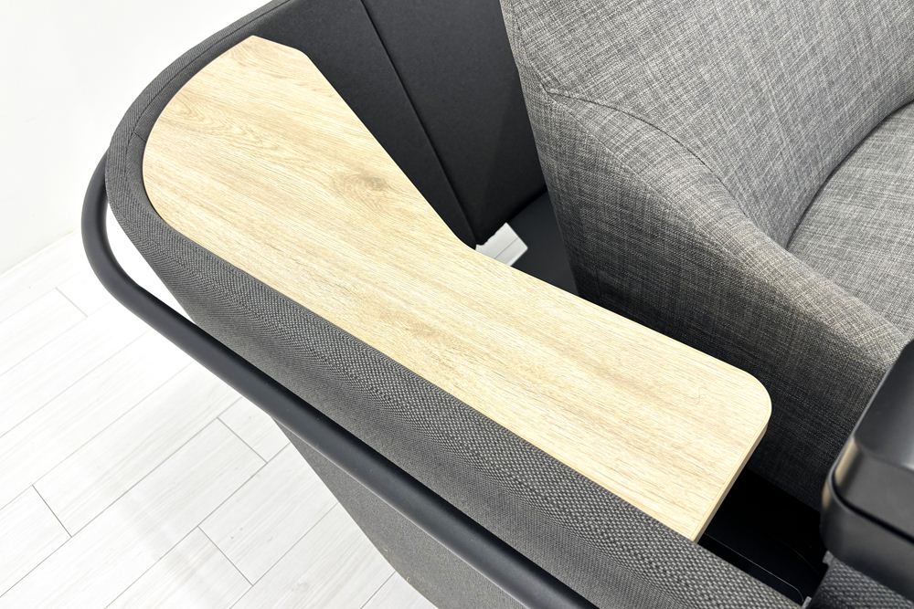 コクヨ ソロワークブース ドップ コンパクトタイプ 中古 dop 1人用ソファ 中古オフィス家具 ラウンジチェア 1170/1285/900の画像