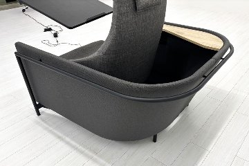 コクヨ ソロワークブース ドップ コンパクトタイプ 中古 dop 1人用ソファ 中古オフィス家具 ラウンジチェア 1170/1285/900の画像