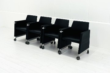 4脚セット】 オカムラ 応接椅子 | 中古オフィス家具専門店のオフィス