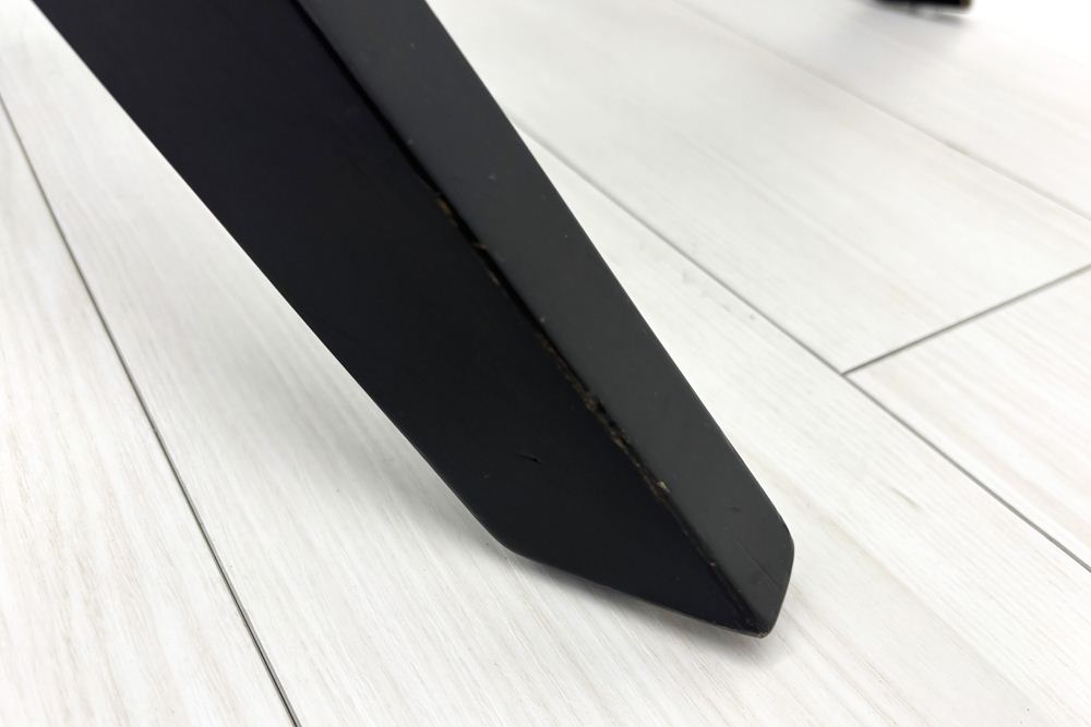 【4脚セット】 コクヨ デイズオフィス ウッドサイド 中古 ミーティングチェア DAYS OFFICE wood side 中古オフィス家具 ブラックの画像