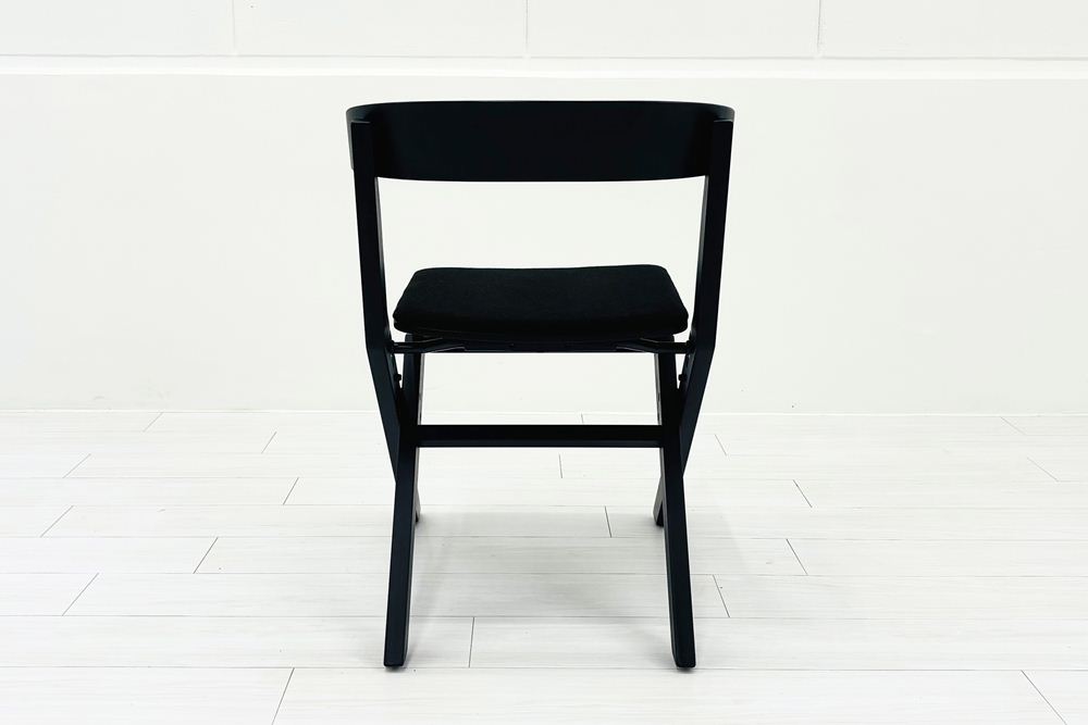 【4脚セット】 コクヨ デイズオフィス ウッドサイド 中古 ミーティングチェア DAYS OFFICE wood side 中古オフィス家具 ブラックの画像
