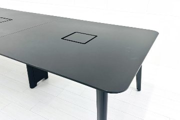 オカムラ ライブス ミーティングテーブル 中古 大型会議テーブル Lives 中古オフィス家具 3600/1200/720の画像