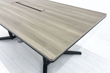オカムラ ラティオ２ 中古 小型会議テーブル 幅1800 ミーティングテーブル 会議机 中古オフィス家具 1800/900/720の画像