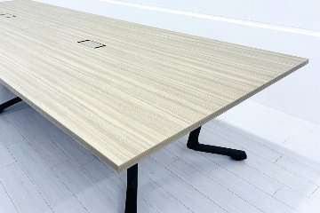 イトーキ DFテーブル 中古 幅4000 ミーティングテーブル 大型会議テーブル 中古オフィス家具 4000/1500/720の画像