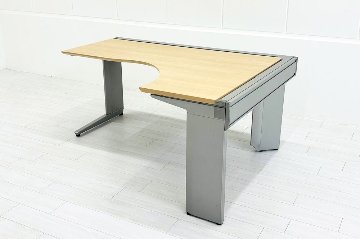 プロユニット L型デスク L字デスク オカムラ 1600 | 中古オフィス家具