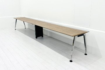 コクヨ フリーアドレス 中古 サイビ 幅4600 【天板2枚セット】 SAIBI 中古オフィス家具 4600/700/720 片面タイプの画像