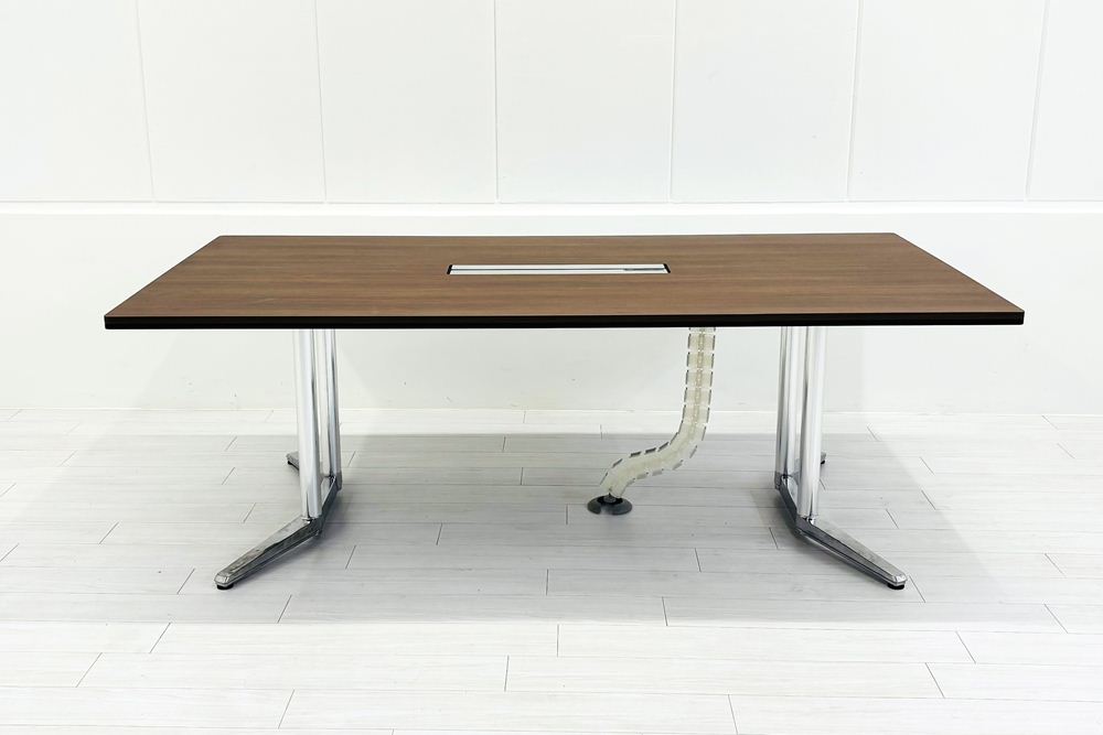 オカムラ ラティオ 中古 RATIO 小型会議テーブル ミーティングテーブル ワークテーブル 中古オフィス家具 2100/1000/720の画像