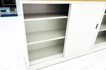 【4点セット】イトーキ NJカウンター ロビーカウンター ハイカウンター 中古 受付カウンター 中古オフィス家具 2955/1450/950の画像