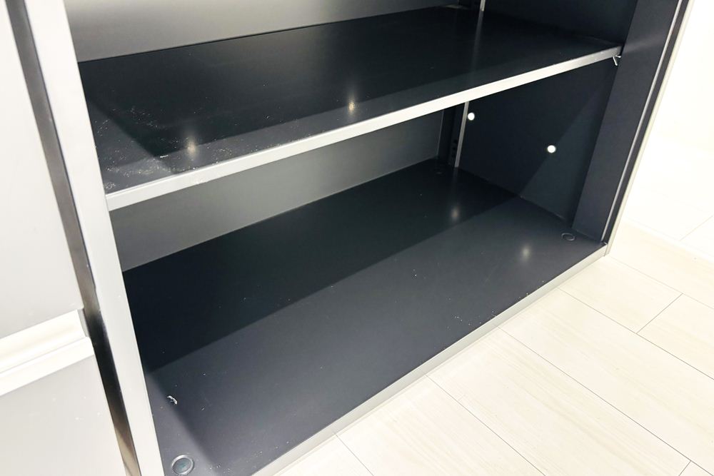 コクヨ サイビ L型デスク 中古 幅1600 エグゼクティブデスク マネージメントデスク 中古オフィス家具 1600/1600/720 左キャビの画像