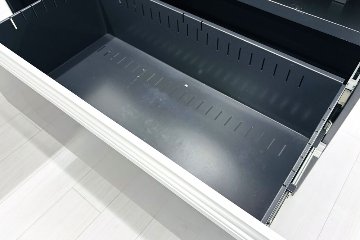 コクヨ サイビ L型デスク 中古 幅1600 エグゼクティブデスク マネージメントデスク 中古オフィス家具 1600/1600/720 右キャビの画像