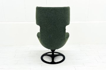 オカムラ ライブス ミーティングチェア 中古 多目的チェア パーソナルチェア Lives Personal Chair 中古オフィス家具 ダークグリーンの画像