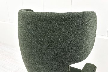 オカムラ ライブス ミーティングチェア 中古 多目的チェア パーソナルチェア Lives Personal Chair 中古オフィス家具 ダークグリーンの画像